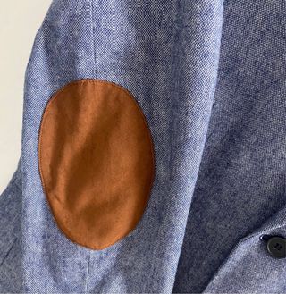 Chaqueta azul marino coderas - Talla M