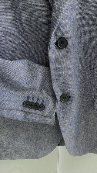 Chaqueta azul marino coderas - Talla M