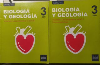 BIOLOGIA Y GEOLOGIA 3 ESO OXFORD (DOS LIBROS)