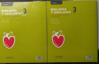 BIOLOGIA Y GEOLOGIA 3 ESO OXFORD (DOS LIBROS)