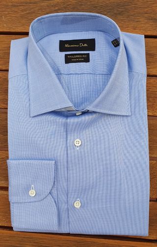 Camisa Massimo Dutti azul 42