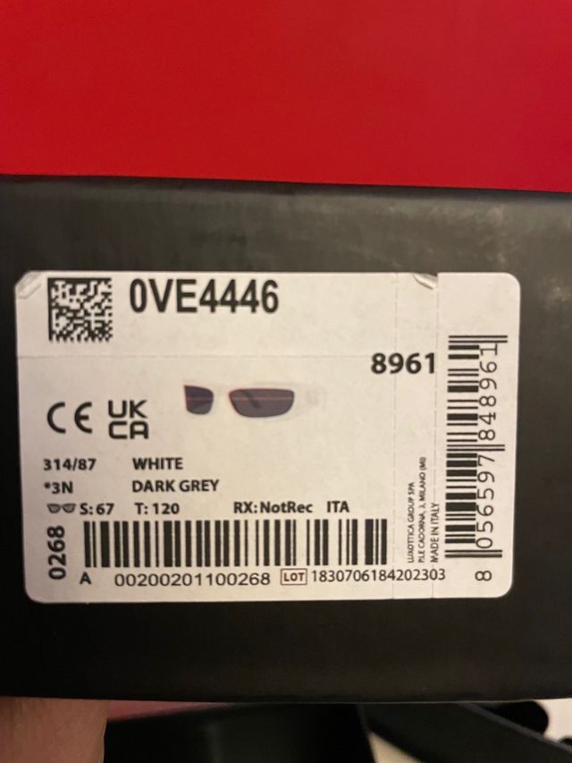 Gafas Versace blancas