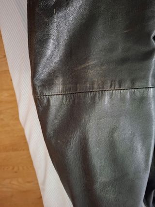 Americana de piel negra Easy Wear XL