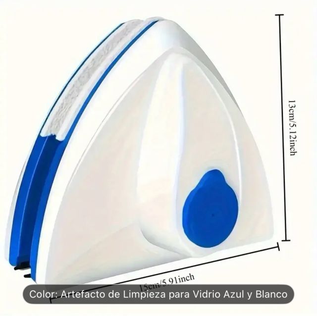 Limpiacristales con depósito - Azul y Blanco