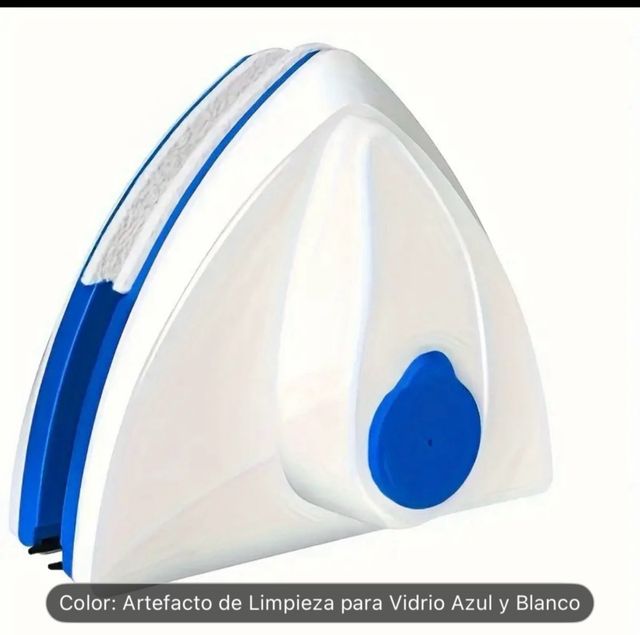 Limpiacristales con depósito - Azul y Blanco