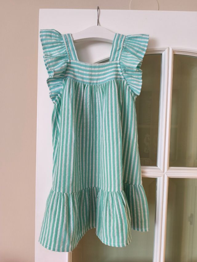 Vestido rayas Zara niña verano