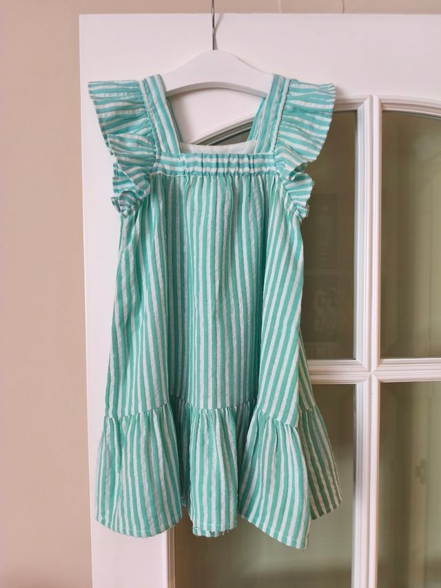 Vestido rayas Zara niña verano