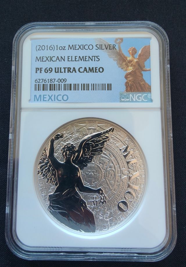 Plata Mexicana 1oz 2016 PF69 Ultra Cameo NGC