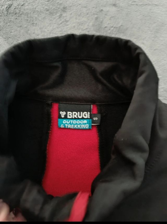Chaquetón Brugi niño - rojo-negro