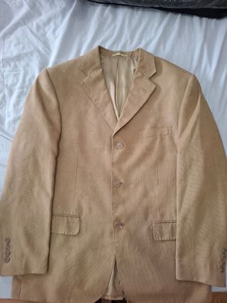 Americana de micropana beige Easy Wear L