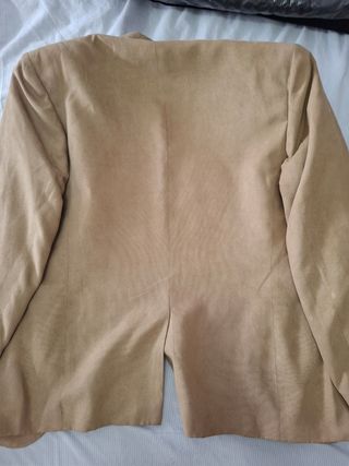 Americana de micropana beige Easy Wear L