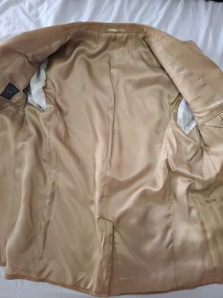 Americana de micropana beige Easy Wear L