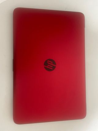 Portátil HP rojo.fallo de arranque del disco duro.