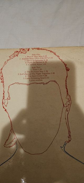 Vinilo Aladdin Sane - David Bowie