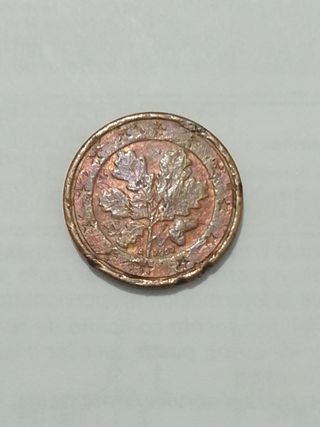 Moneda alemana 1 céntimo