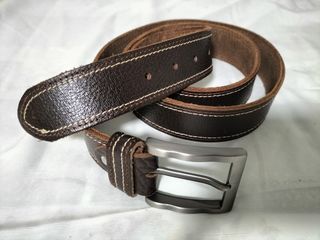 Cinturón Piel Marrón Unisex