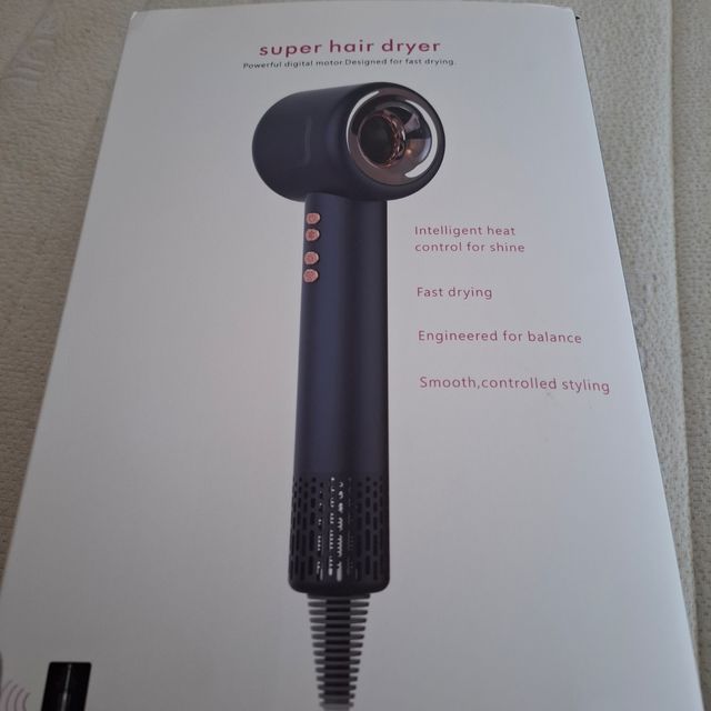 Secador cabelo brushless