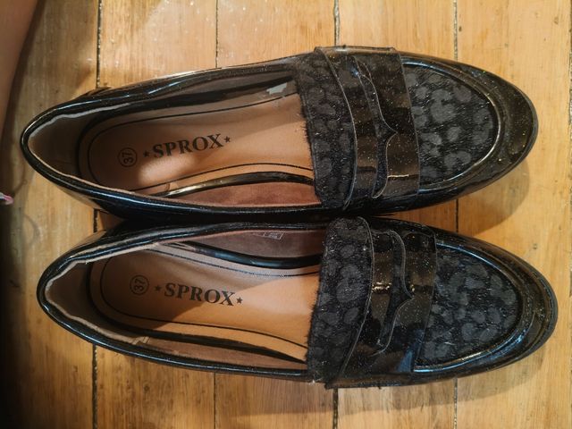 Zapatos - Mocasines negros T37 pero tallan 36