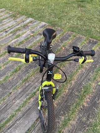 Bicicleta niño Decathlon - Negra/Verde