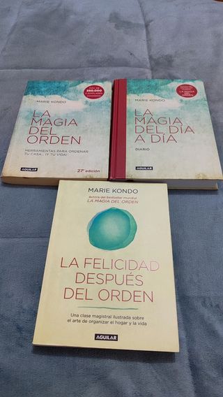 Libros Marie Kondo 