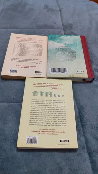Libros Marie Kondo 