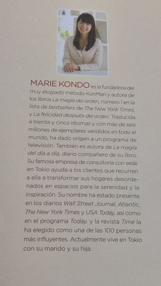 Libros Marie Kondo 