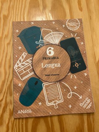 Libros lengua sexto primaria editorial Anaya