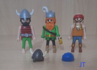 Playmobil vikingos y pirata