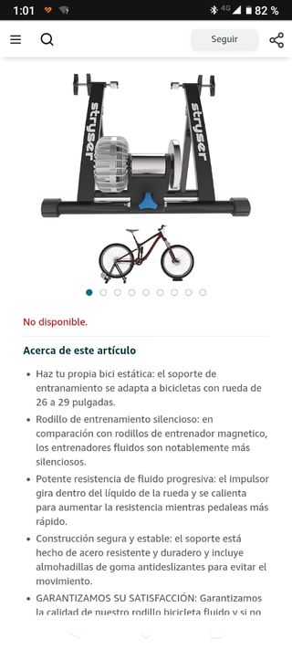 Rodillo Bicicleta Fluido Plegable STRYDER