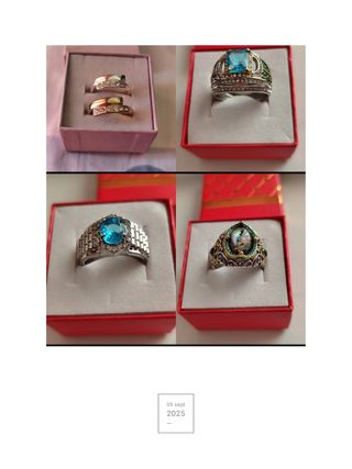 Lote de anillos hombre y mujer 