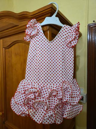 Traje gitana niña 2 años