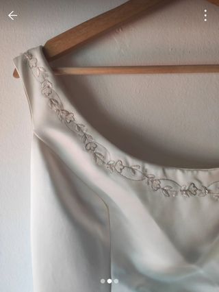 Vestido novia blanco