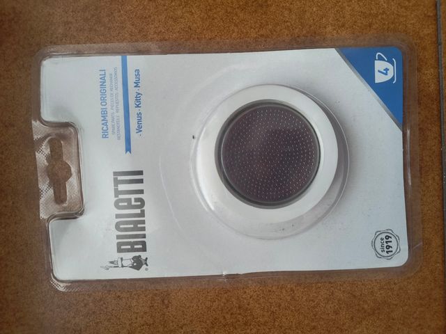 Bialetti 0800401 kit 4 tazze inox originale