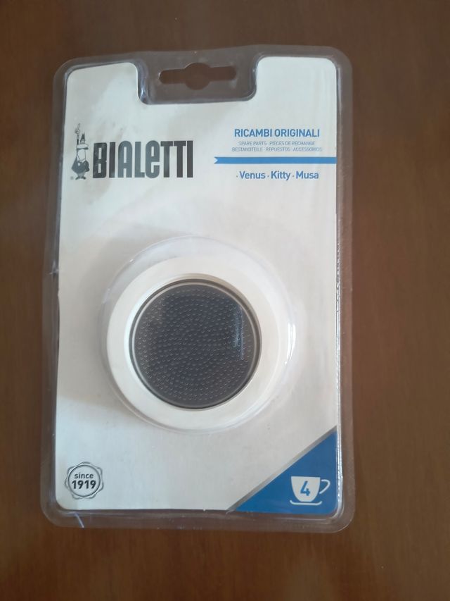 Bialetti 0800401 kit 4 tazze inox originale