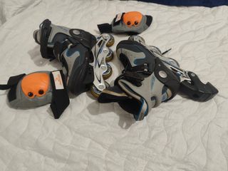 Patines Rollerblade + Protecciones