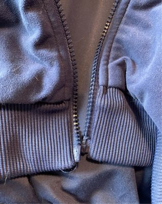 Chaqueta Adidas vintage azul y roja