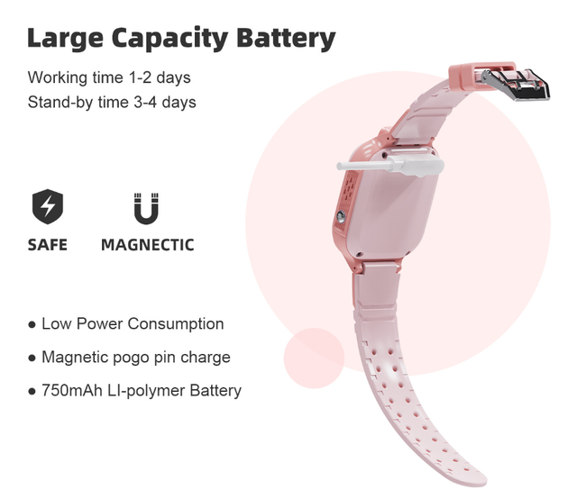 Reloj inteligente infantil 4G LTE LT37
