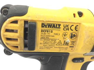 taladro a bateria dewalt dcf815