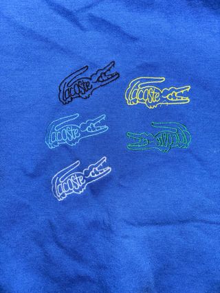 Sudadera Lacoste azul