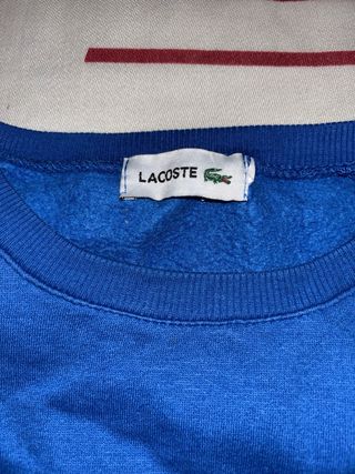 Sudadera Lacoste azul