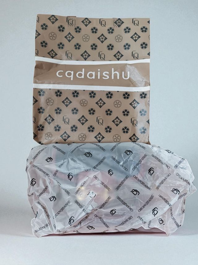 Bolso cqdaishu Retro Marrón