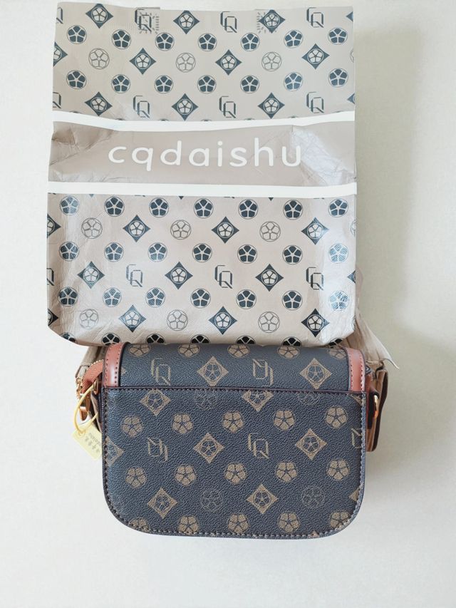 Bolso cqdaishu Retro Marrón