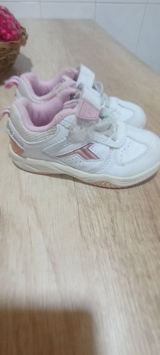 Zapatillas niña rosa -talla 25