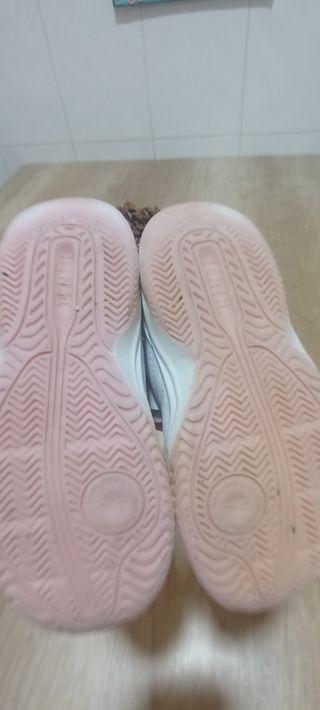 Zapatillas niña rosa -talla 25