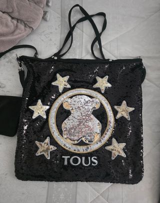 Bolso Tous original, lentejuelas,poco uso. 