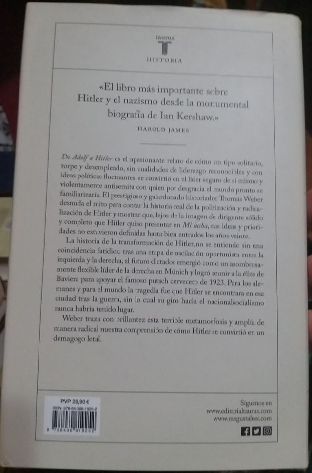 De Adolf a Hitler: La construcción de un nazi /...