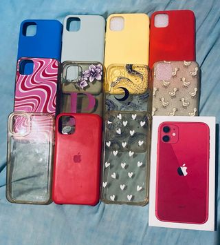 iPhone 11 rosso (128 gb)