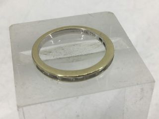 anillo oro 18k con piedra con diamante