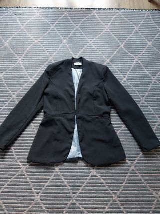 Chaqueta negra mujer talla M