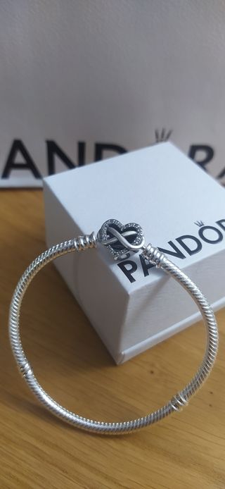 Pulsera Pandora Infinito Plata